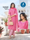 Gautami By Kaya Camric Cotton Kurti With Bottom Dupatta Wholesale Market In Surat